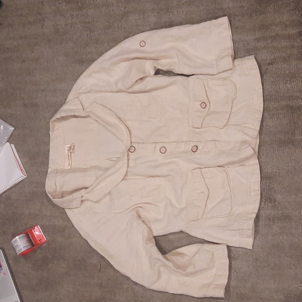 Dnky jean 3/4 Sleve dress coat